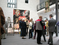 Erffnung der Ausstellung am 17.10.2004 (Bild: Ricarda Grothey)